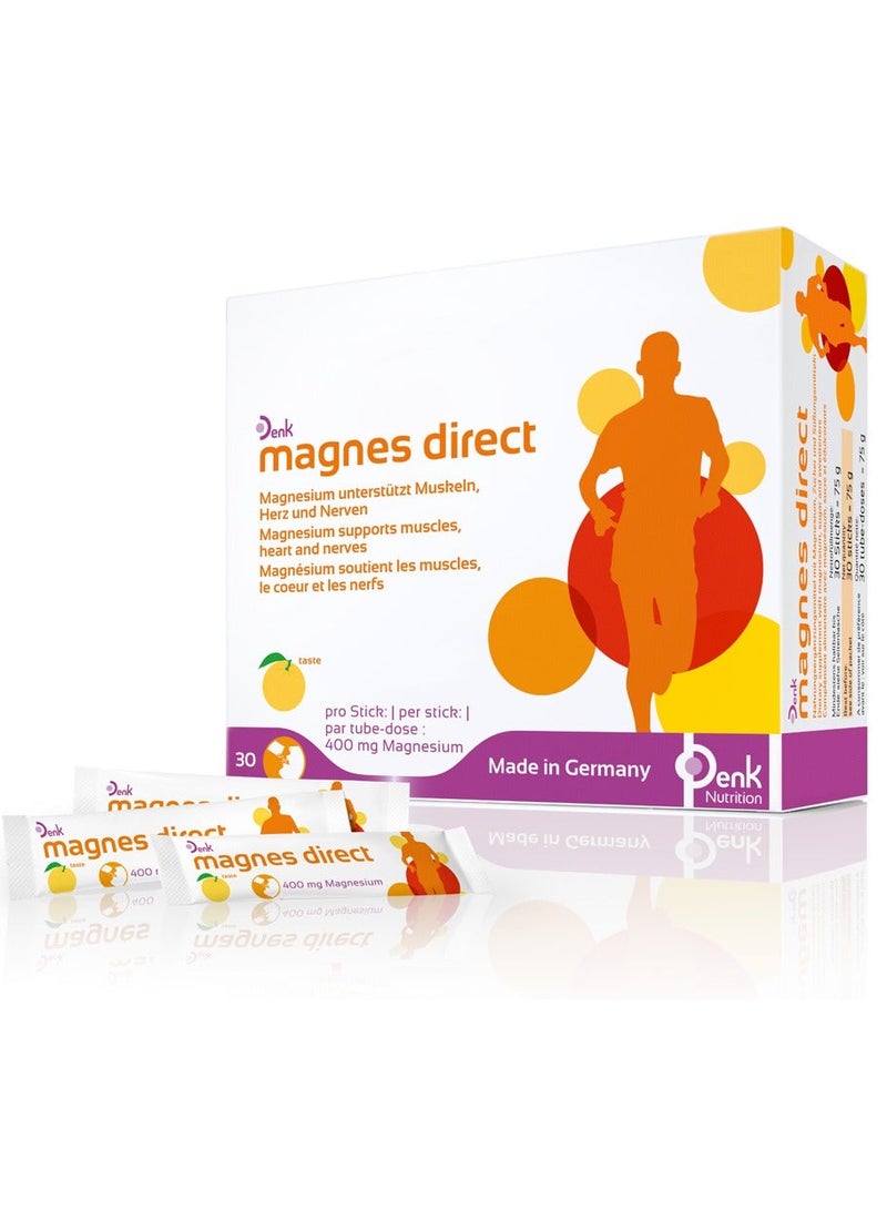 Magnes Direct 400Mg Oral Sachet 30'S
